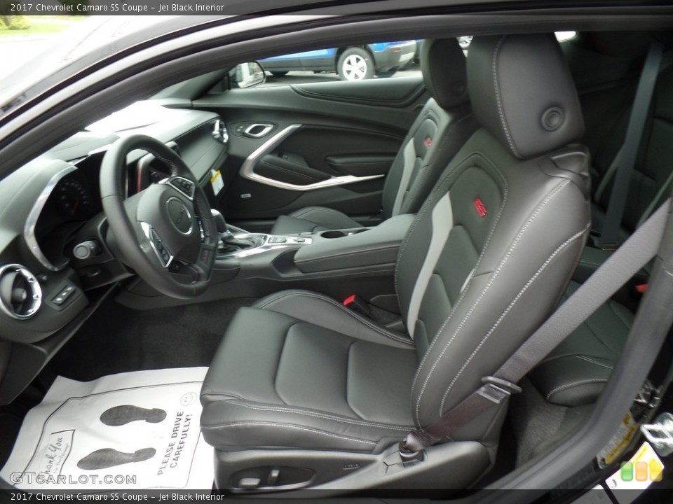 Jet Black Interior Front Seat for the 2017 Chevrolet Camaro SS Coupe #116131910