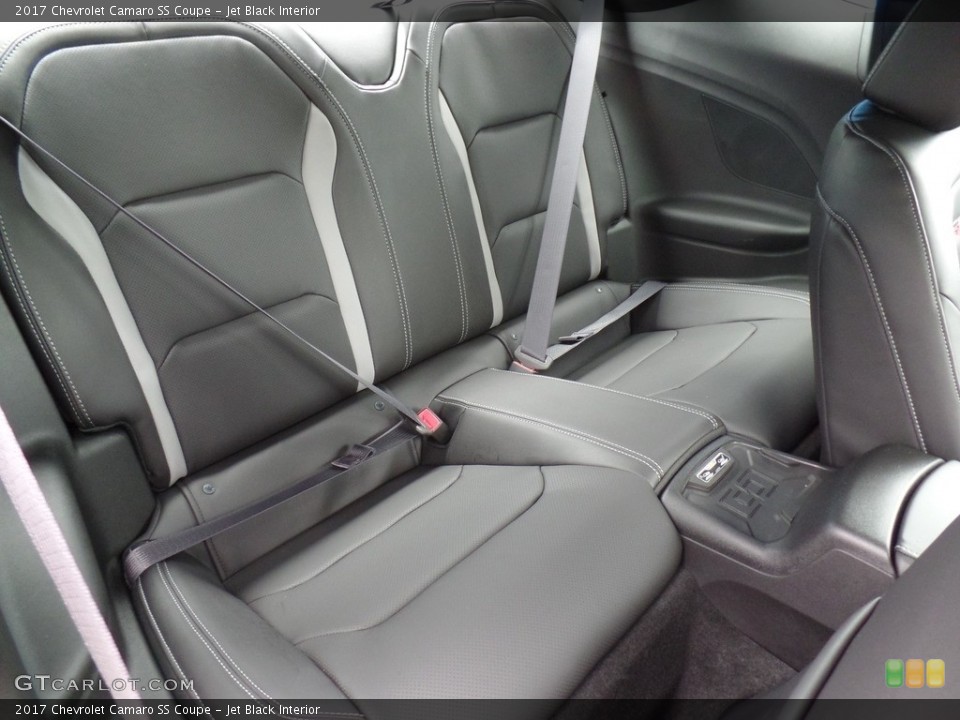 Jet Black Interior Rear Seat for the 2017 Chevrolet Camaro SS Coupe #116132653