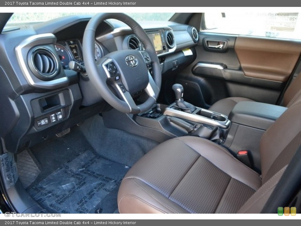 Limited Hickory Interior Photo for the 2017 Toyota Tacoma Limited Double Cab 4x4 #116138888