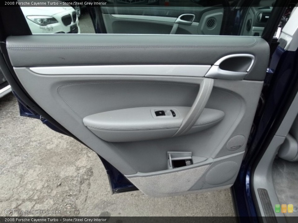 Stone/Steel Grey Interior Door Panel for the 2008 Porsche Cayenne Turbo #116139524