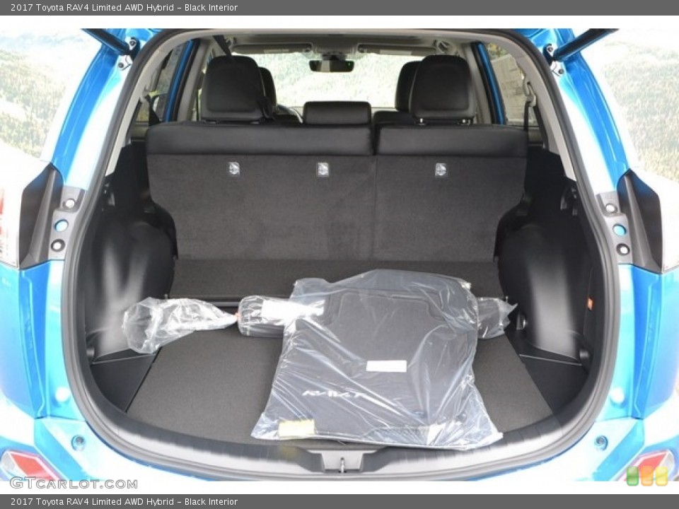 Black Interior Trunk for the 2017 Toyota RAV4 Limited AWD Hybrid #116140226
