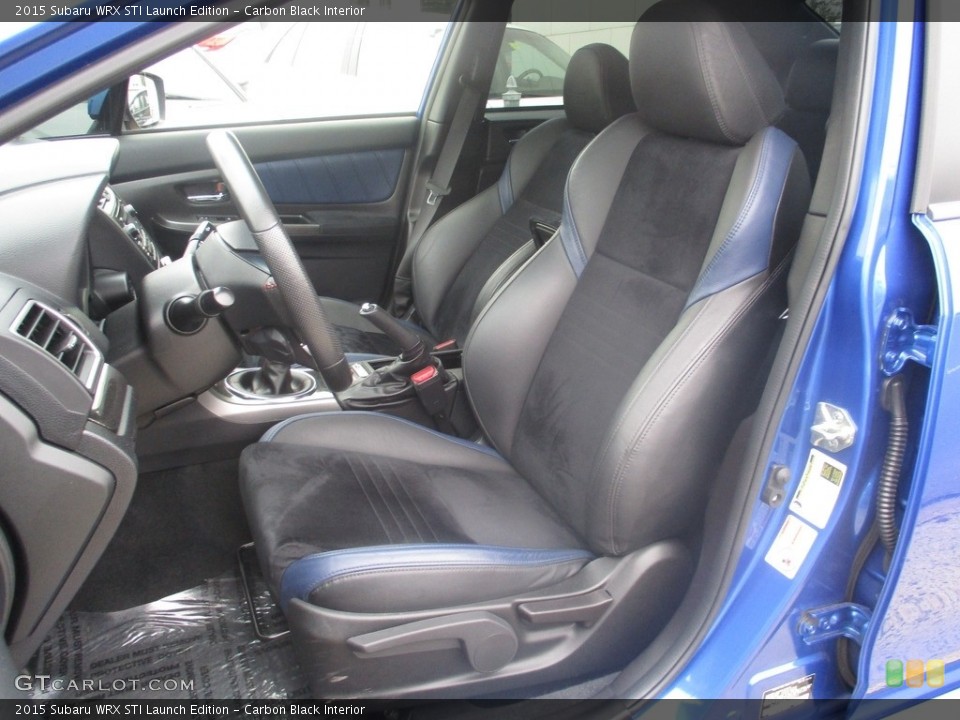 Carbon Black Interior Photo for the 2015 Subaru WRX STI Launch Edition #116141000