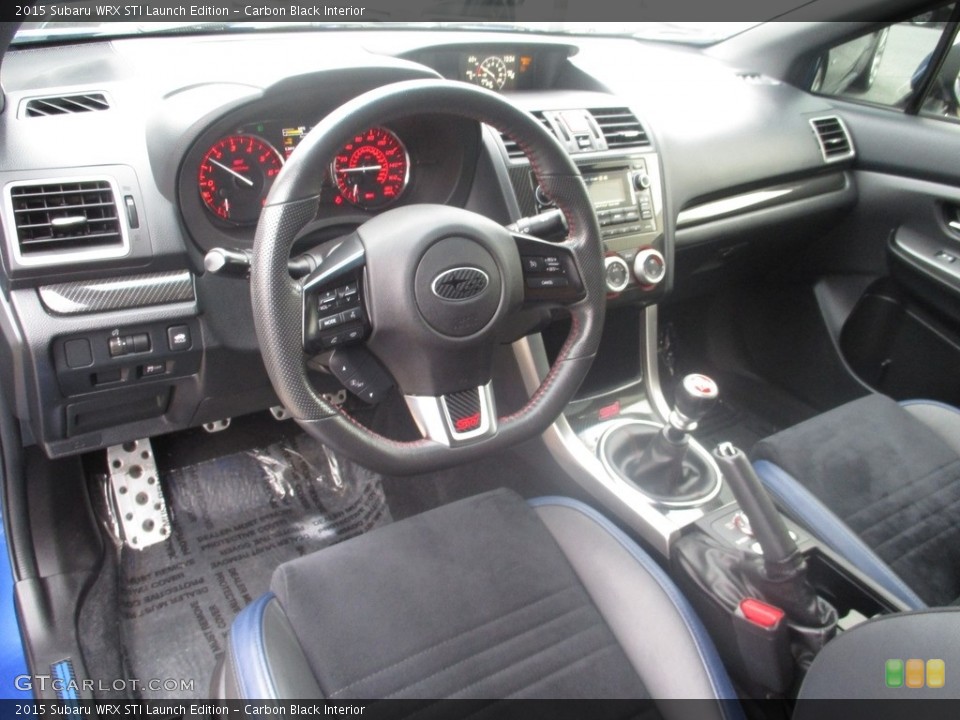 Carbon Black 2015 Subaru WRX Interiors