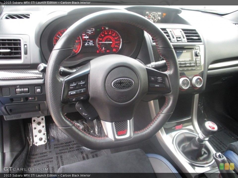 Carbon Black Interior Dashboard for the 2015 Subaru WRX STI Launch Edition #116141057