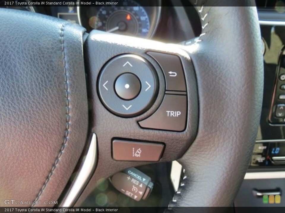 Black Interior Controls for the 2017 Toyota Corolla iM  #116144699