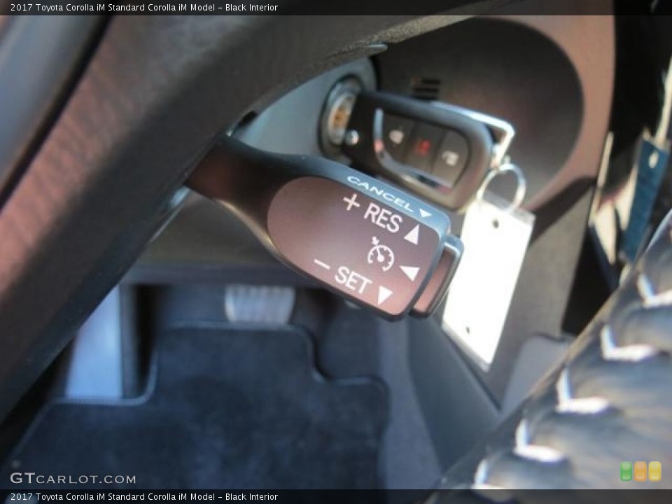 Black Interior Controls for the 2017 Toyota Corolla iM  #116144721