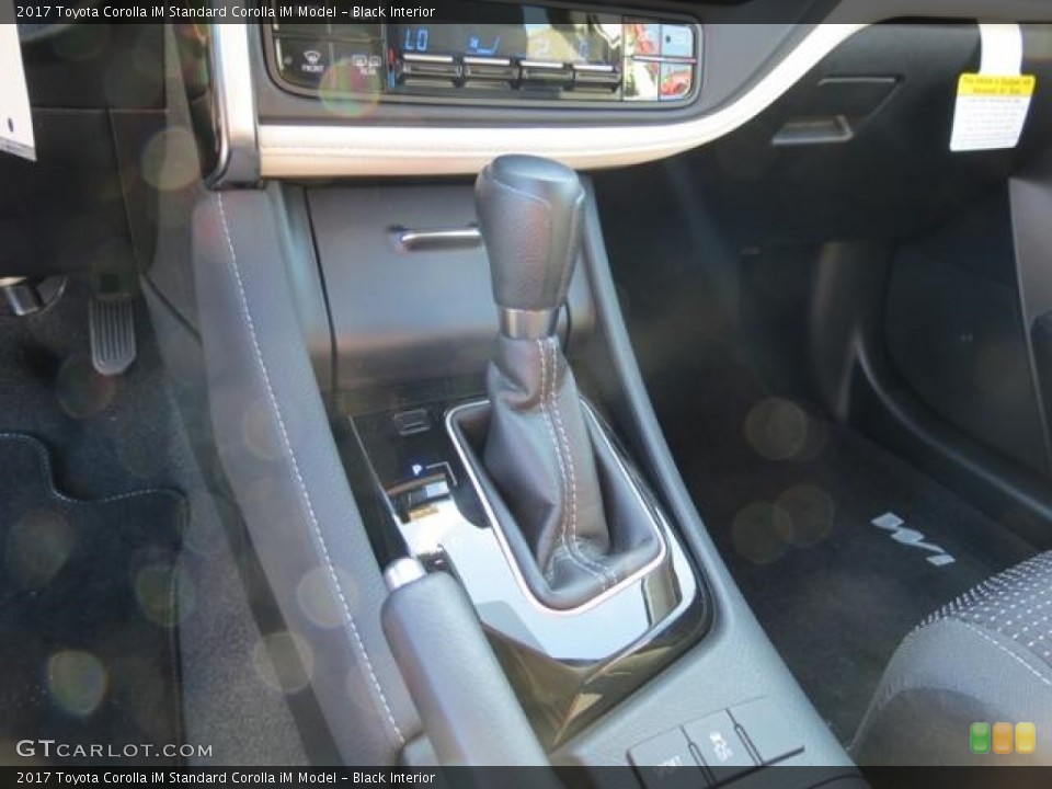Black Interior Transmission for the 2017 Toyota Corolla iM  #116144819