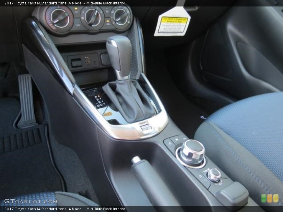 Mid-Blue Black Interior Transmission for the 2017 Toyota Yaris iA  #116145947