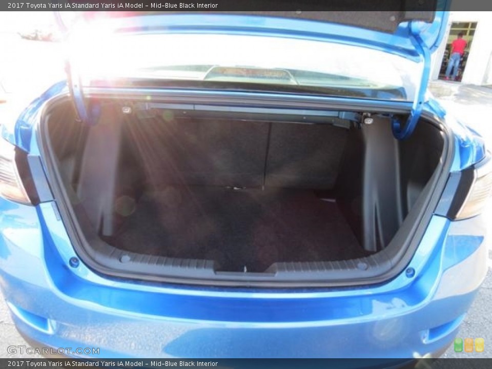 Mid-Blue Black Interior Trunk for the 2017 Toyota Yaris iA  #116145998