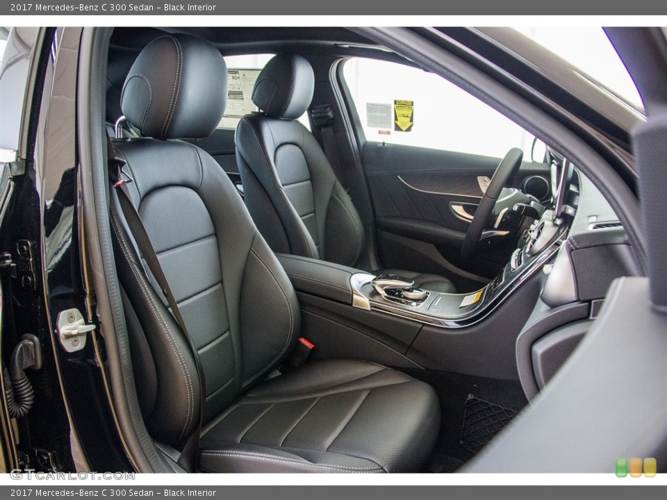 Black Interior Photo for the 2017 Mercedes-Benz C 300 Sedan #116153561