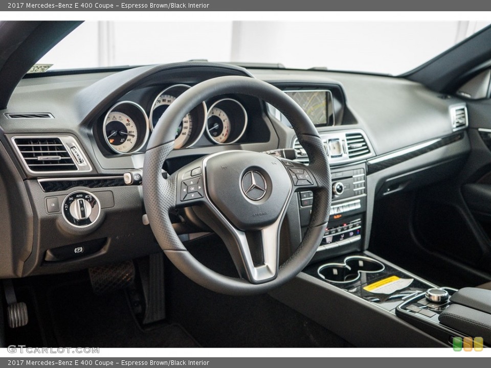 Espresso Brown/Black Interior Dashboard for the 2017 Mercedes-Benz E 400 Coupe #116154656