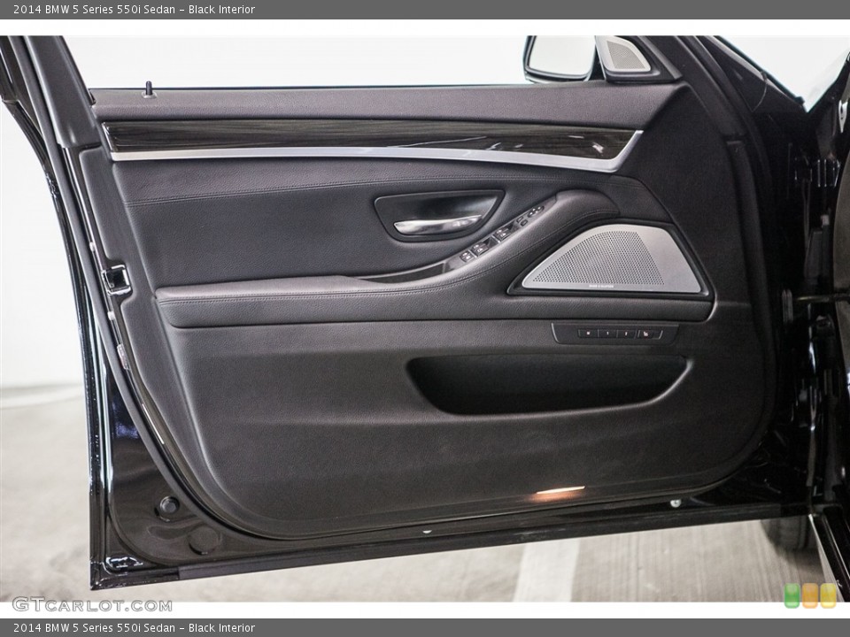 Black Interior Door Panel for the 2014 BMW 5 Series 550i Sedan #116159864