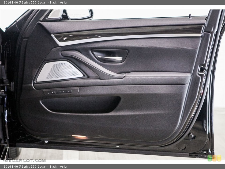 Black Interior Door Panel for the 2014 BMW 5 Series 550i Sedan #116159933