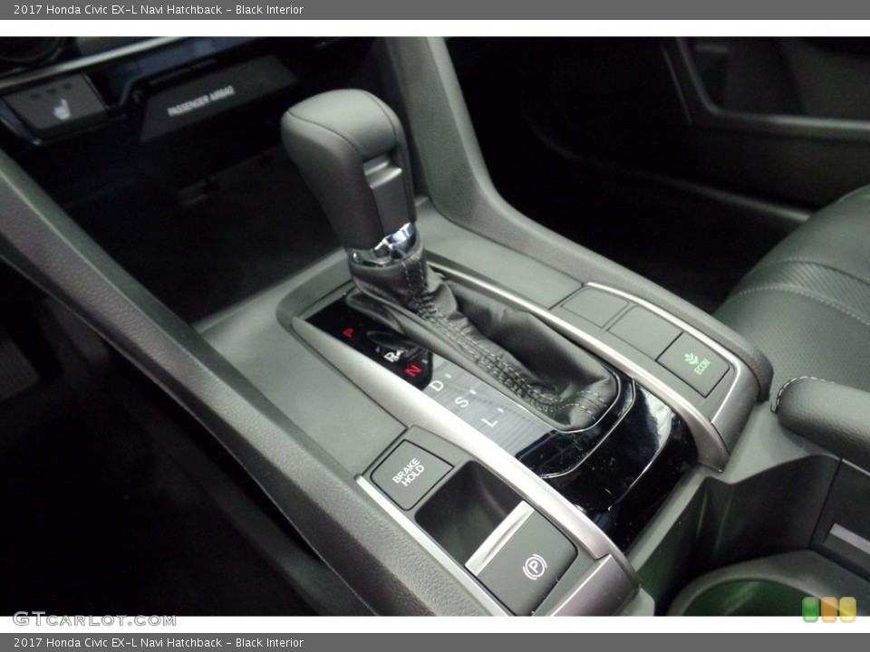 Black Interior Transmission for the 2017 Honda Civic EX-L Navi Hatchback #116160803