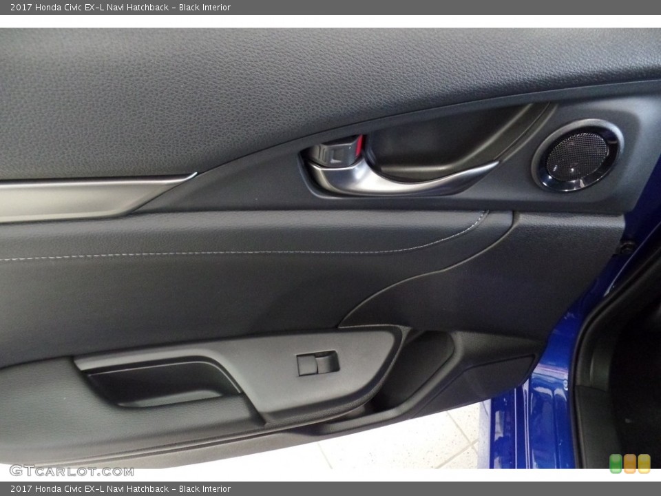 Black Interior Door Panel for the 2017 Honda Civic EX-L Navi Hatchback #116161094