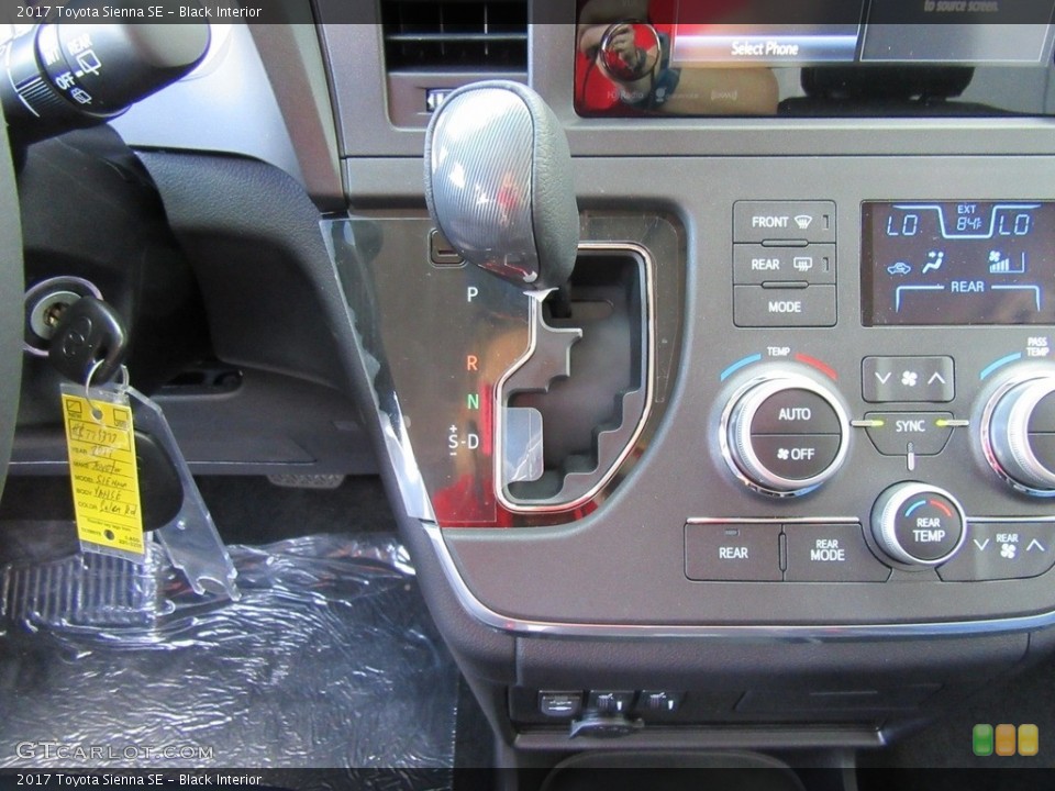 Black Interior Transmission for the 2017 Toyota Sienna SE #116165204