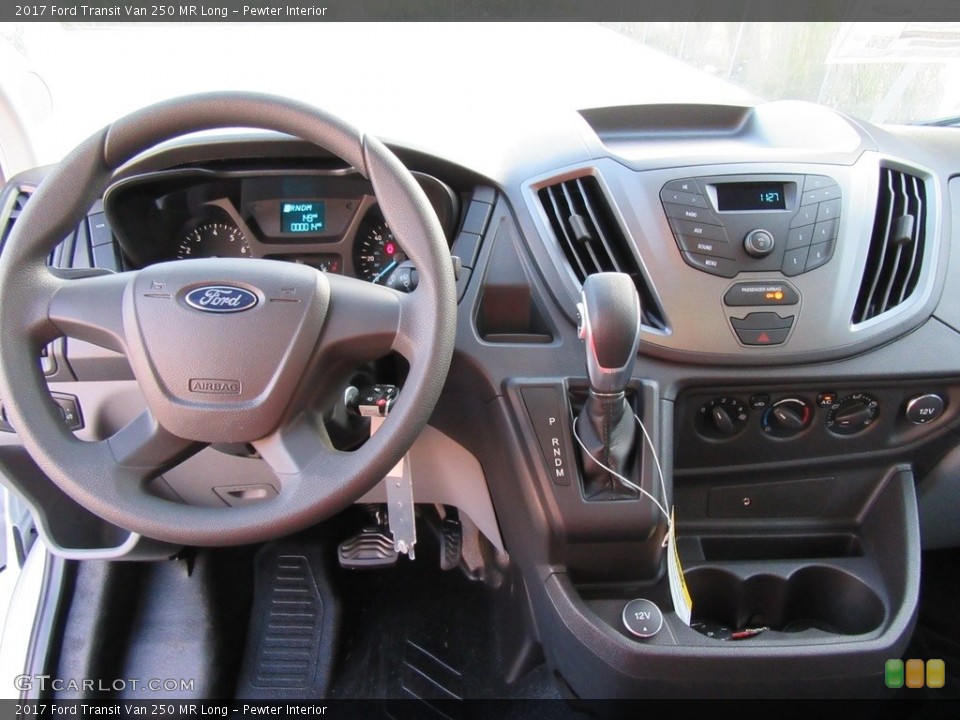 Pewter Interior Dashboard for the 2017 Ford Transit Van 250 MR Long #116166296