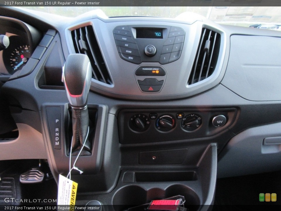 Pewter Interior Controls for the 2017 Ford Transit Van 150 LR Regular #116166515