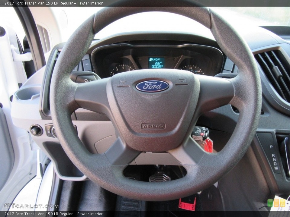 Pewter Interior Steering Wheel for the 2017 Ford Transit Van 150 LR Regular #116166539
