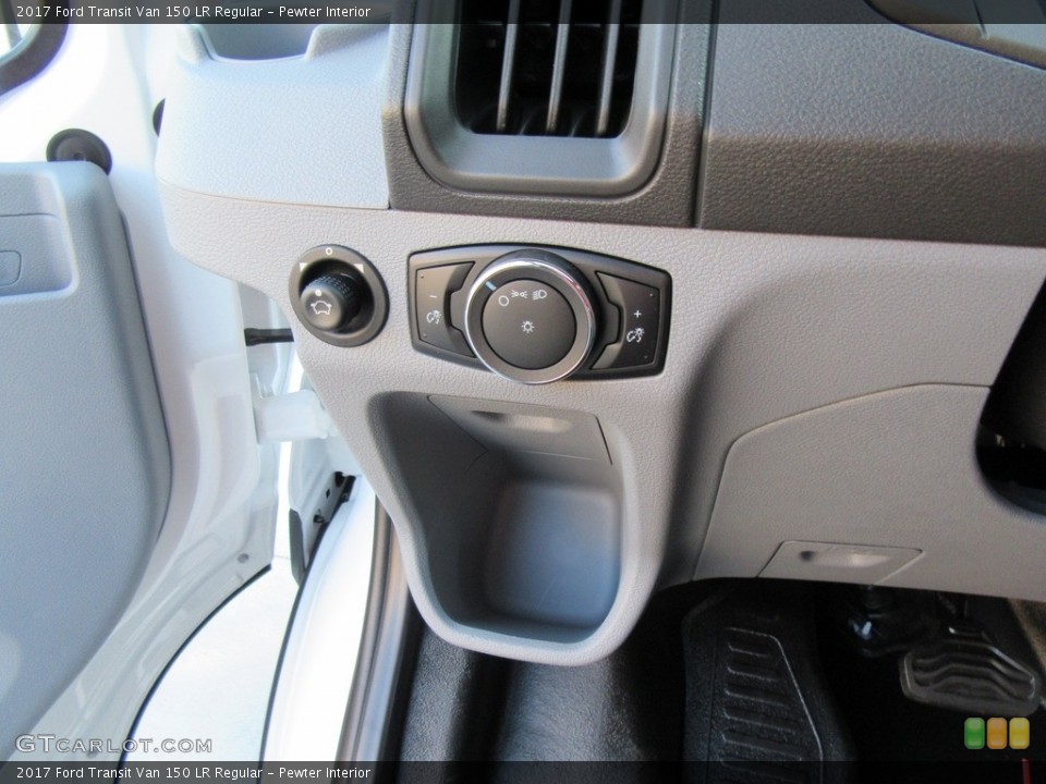 Pewter Interior Controls for the 2017 Ford Transit Van 150 LR Regular #116166551