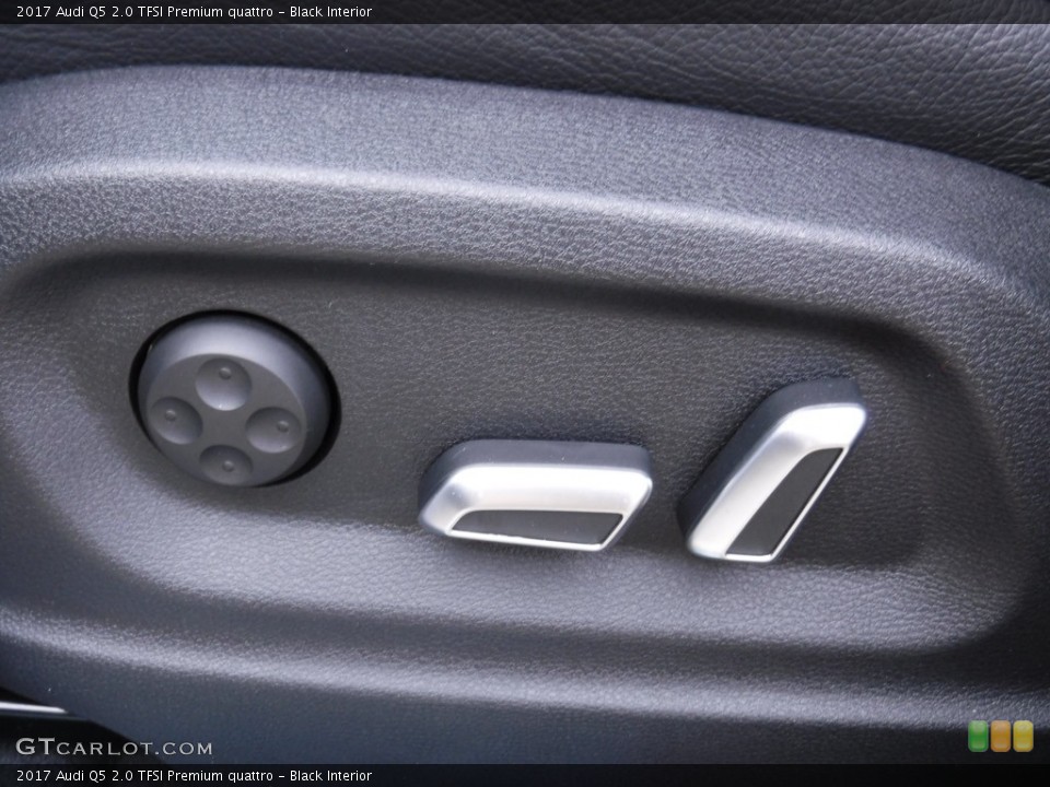 Black Interior Controls for the 2017 Audi Q5 2.0 TFSI Premium quattro #116168981