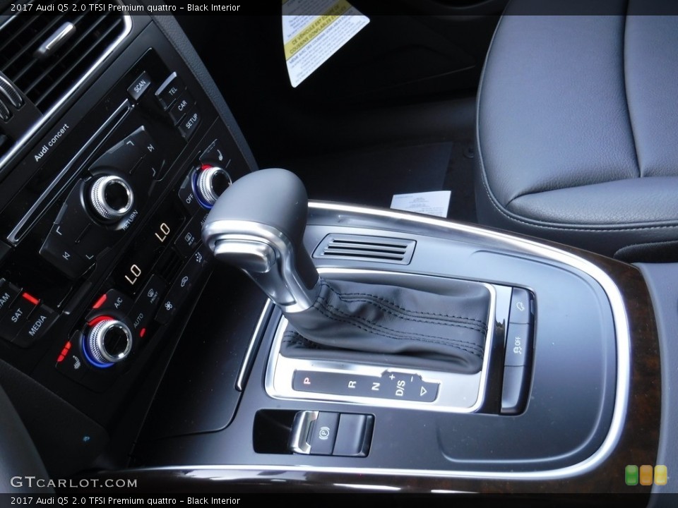 Black Interior Transmission for the 2017 Audi Q5 2.0 TFSI Premium quattro #116169074
