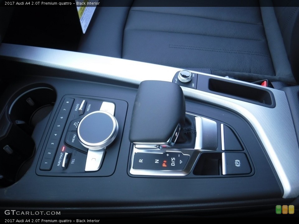 Black Interior Transmission for the 2017 Audi A4 2.0T Premium quattro #116170088