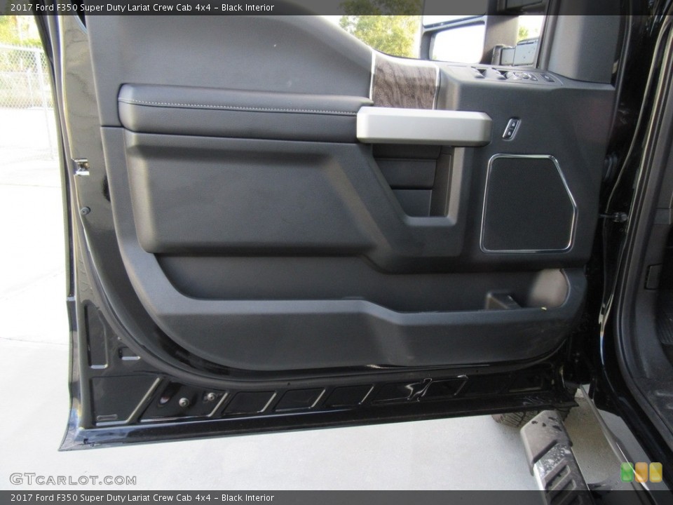 Black Interior Door Panel for the 2017 Ford F350 Super Duty Lariat Crew Cab 4x4 #116172777
