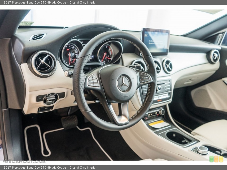 Crystal Grey Interior Dashboard for the 2017 Mercedes-Benz CLA 250 4Matic Coupe #116176307
