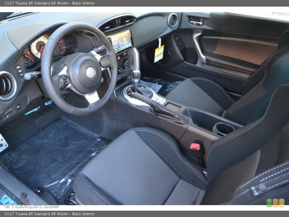 Black Interior Photo for the 2017 Toyota 86  #116180675