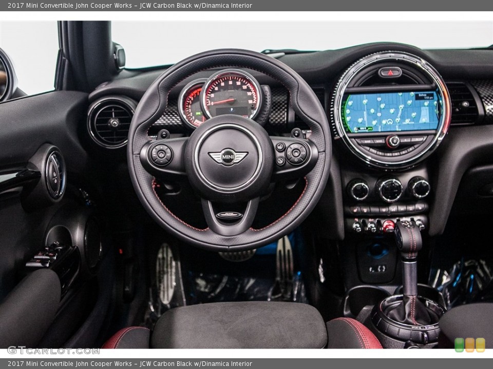 JCW Carbon Black w/Dinamica Interior Dashboard for the 2017 Mini Convertible John Cooper Works #116188343