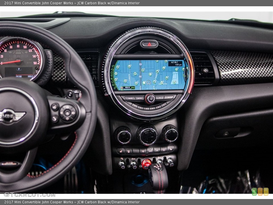 JCW Carbon Black w/Dinamica Interior Navigation for the 2017 Mini Convertible John Cooper Works #116188361