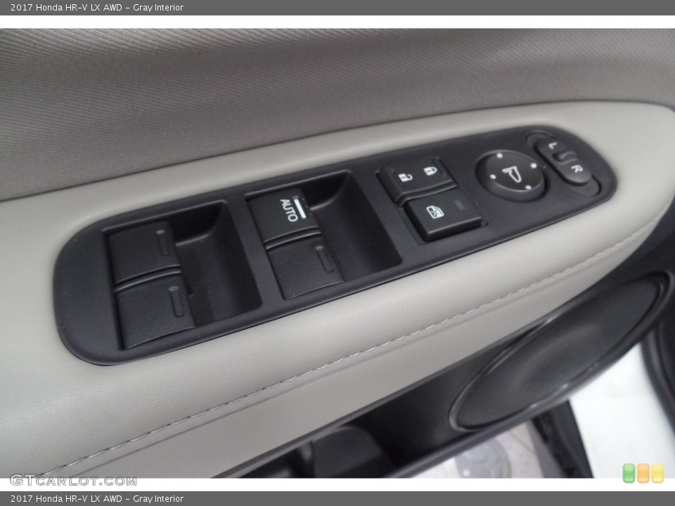 Gray Interior Controls for the 2017 Honda HR-V LX AWD #116188538