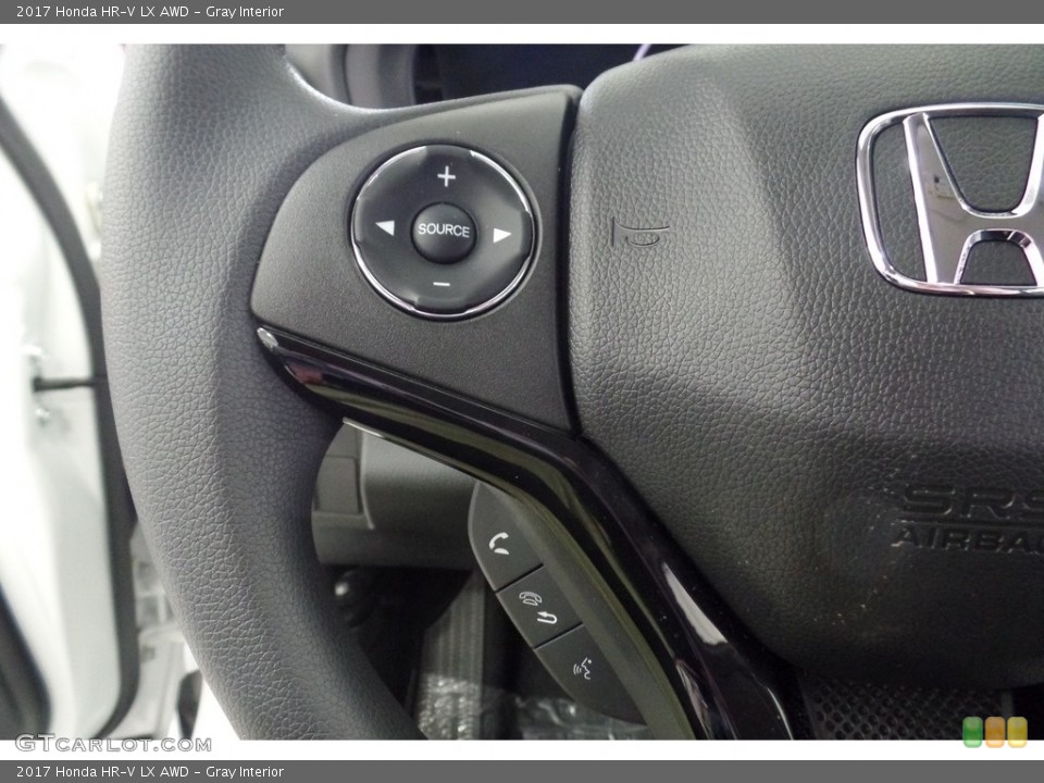 Gray Interior Controls for the 2017 Honda HR-V LX AWD #116188575