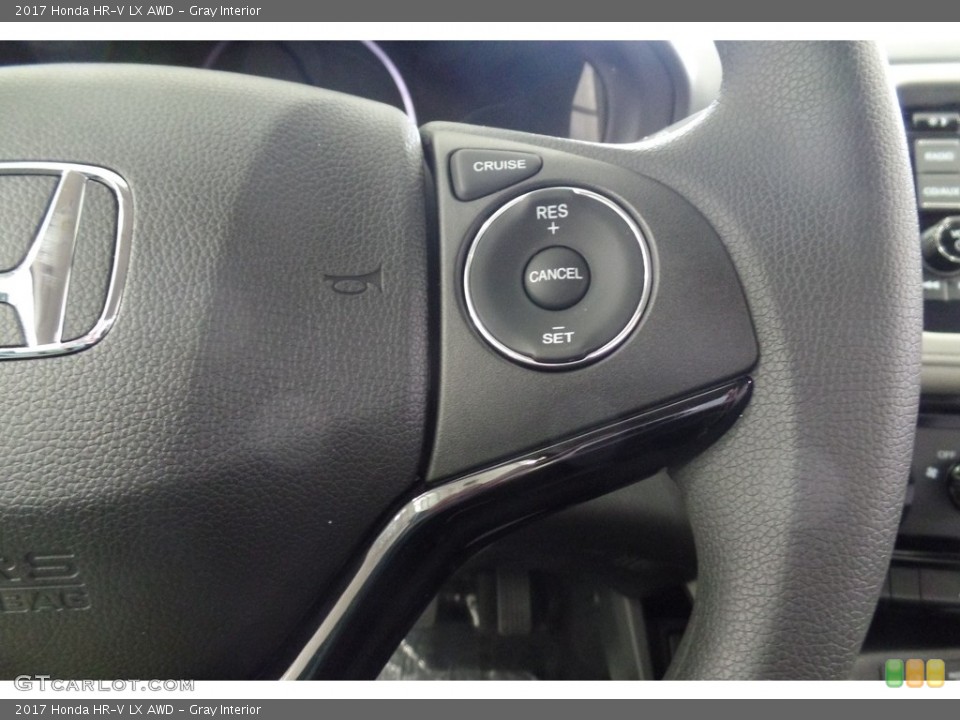 Gray Interior Controls for the 2017 Honda HR-V LX AWD #116188595