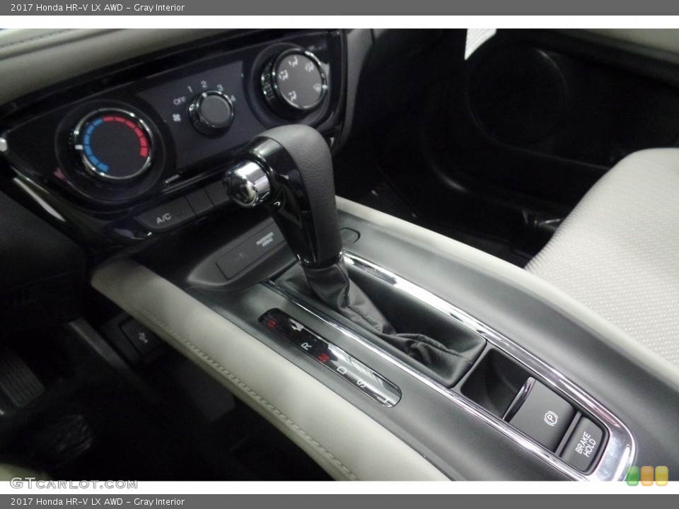 Gray Interior Transmission for the 2017 Honda HR-V LX AWD #116188625