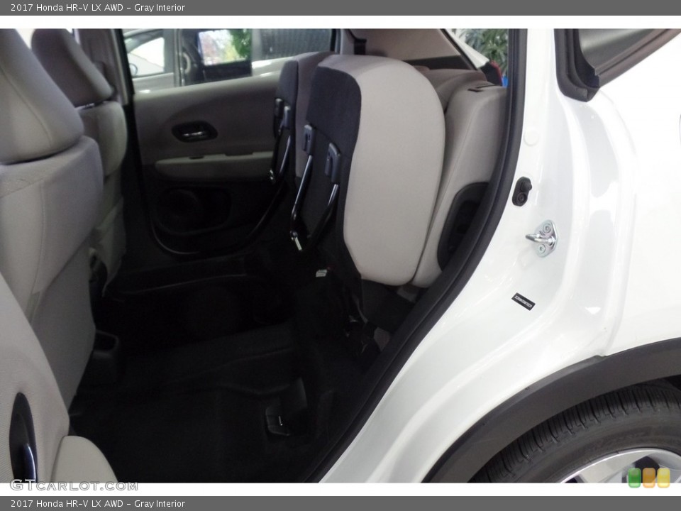 Gray Interior Rear Seat for the 2017 Honda HR-V LX AWD #116188850
