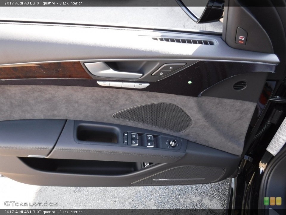 Black Interior Door Panel for the 2017 Audi A8 L 3.0T quattro #116194583