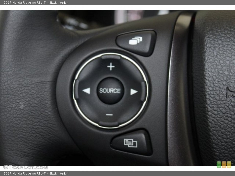 Black Interior Controls for the 2017 Honda Ridgeline RTL-T #116208312