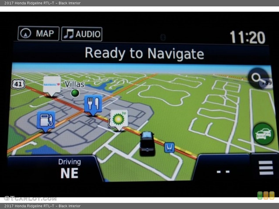 Black Interior Navigation for the 2017 Honda Ridgeline RTL-T #116208423