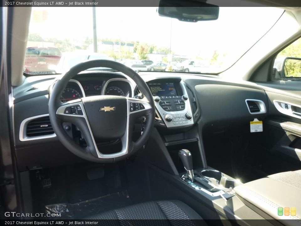 Jet Black Interior Dashboard for the 2017 Chevrolet Equinox LT AWD #116212383