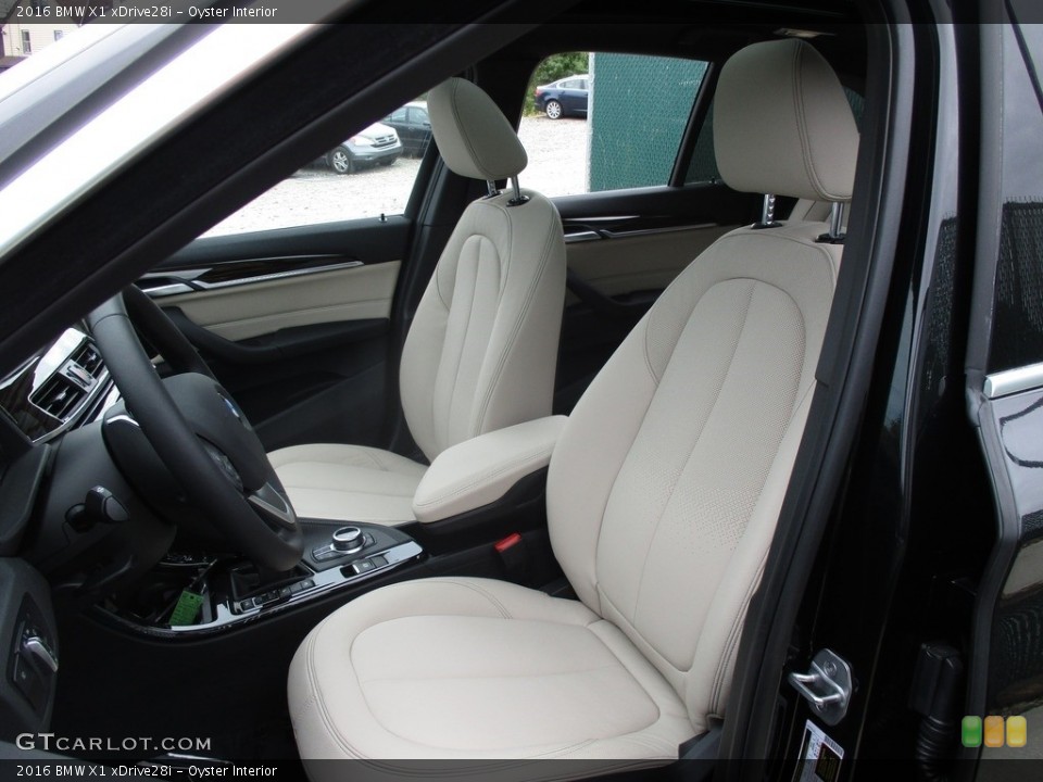 Oyster Interior Front Seat for the 2016 BMW X1 xDrive28i #116229437