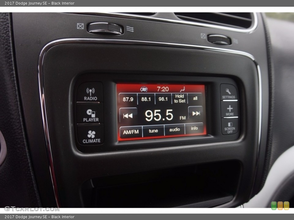 Black Interior Audio System for the 2017 Dodge Journey SE #116234387