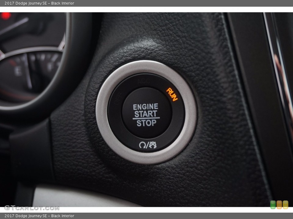 Black Interior Controls for the 2017 Dodge Journey SE #116234402