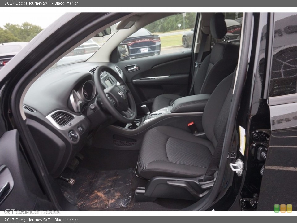 Black Interior Photo for the 2017 Dodge Journey SXT #116234942