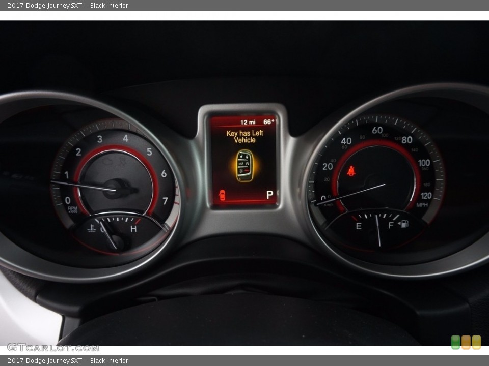 Black Interior Gauges for the 2017 Dodge Journey SXT #116235041
