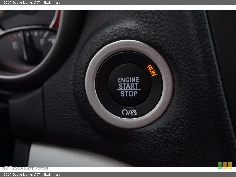 Black Interior Controls for the 2017 Dodge Journey SXT #116235080