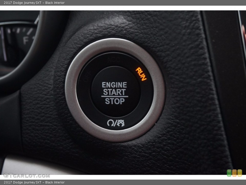 Black Interior Controls for the 2017 Dodge Journey SXT #116235749
