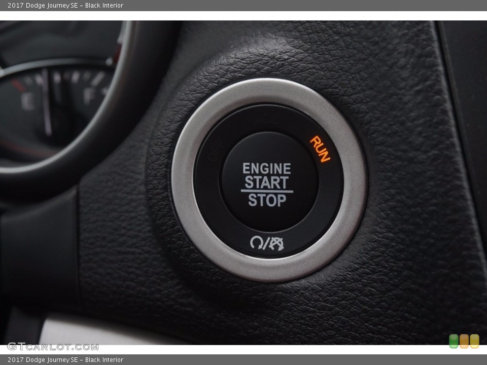 Black Interior Controls for the 2017 Dodge Journey SE #116236433