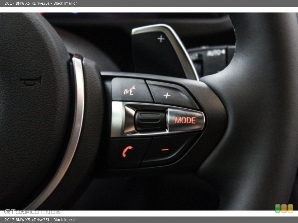 Black Interior Controls for the 2017 BMW X5 xDrive35i #116241419